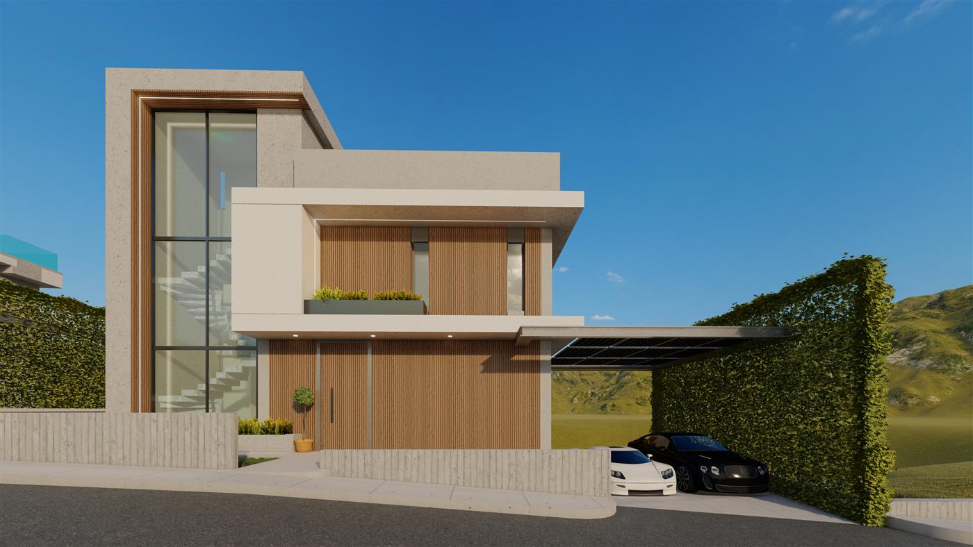 Villa front elevation